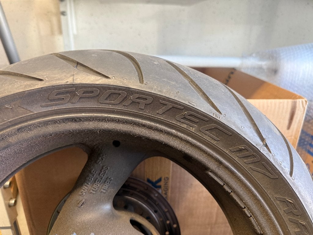 Yamaha Fazer 600 Achterwiel + remschijf + tandwiel, Motoren, Ophalen of Verzenden, Gebruikt