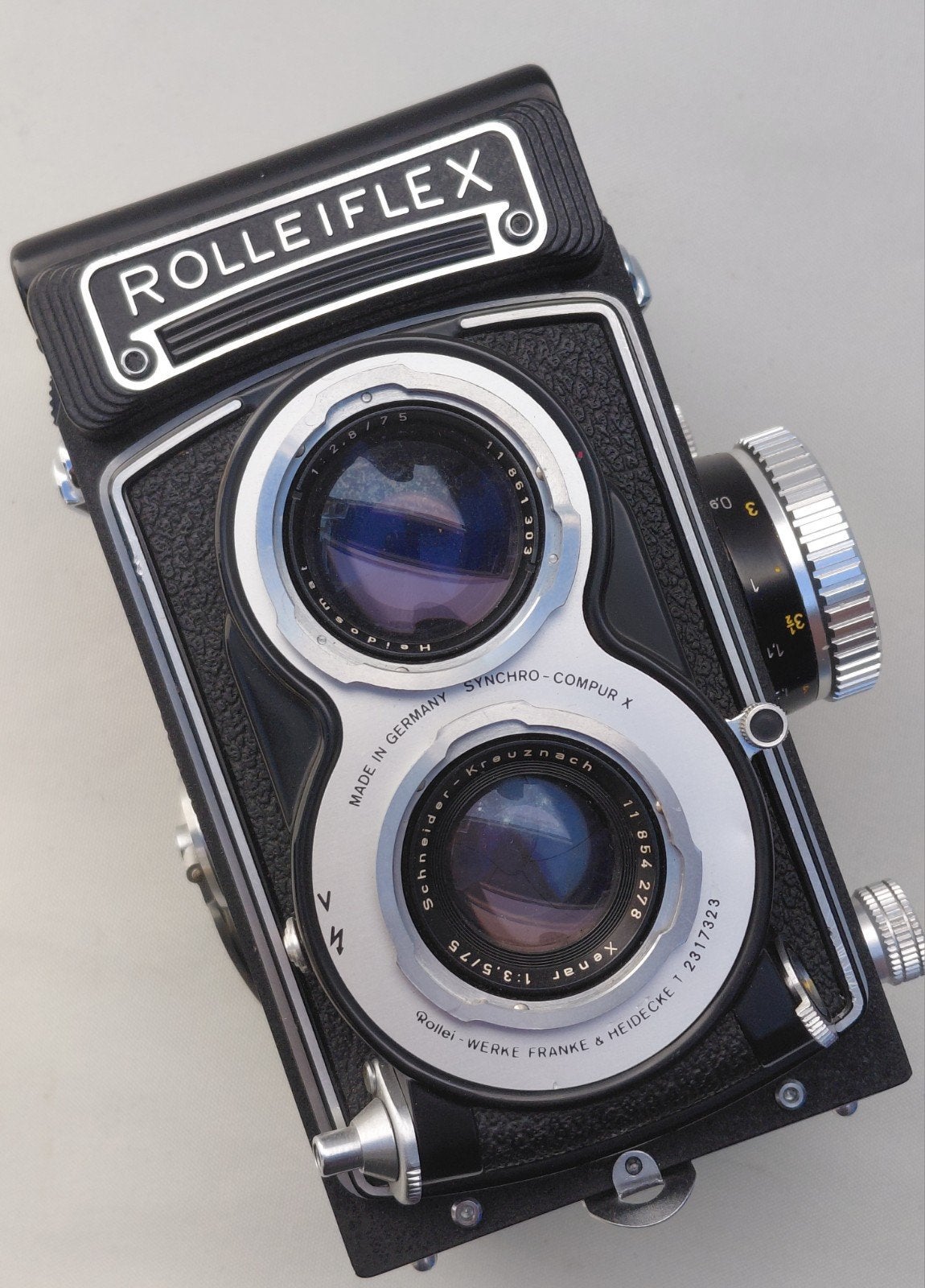 Rolleiflex Whiteface 3.5 T, Ophalen of Verzenden, Zo goed als nieuw, Spiegelreflex, Overige Merken