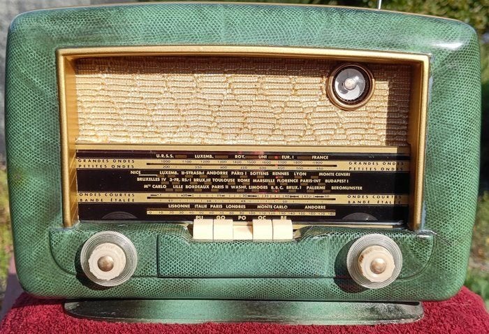 Volledig gerestaureerde oude Vintage Buizen Radio, Ophalen of Verzenden, Gebruikt, Radio