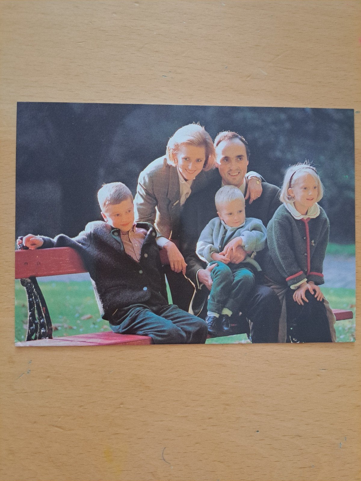 Ansichtkaart Astrid en Lorenz van Belgie, Ophalen of Verzenden, Kaart, Foto of Prent