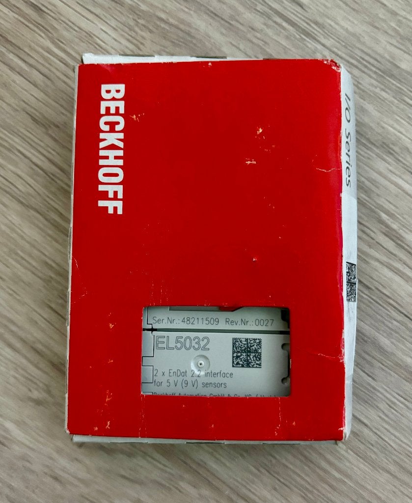 BECKHOFF - 2 Ch Encoder Interface - EL5032 - EtherCAT, Ophalen of Verzenden, Nieuw