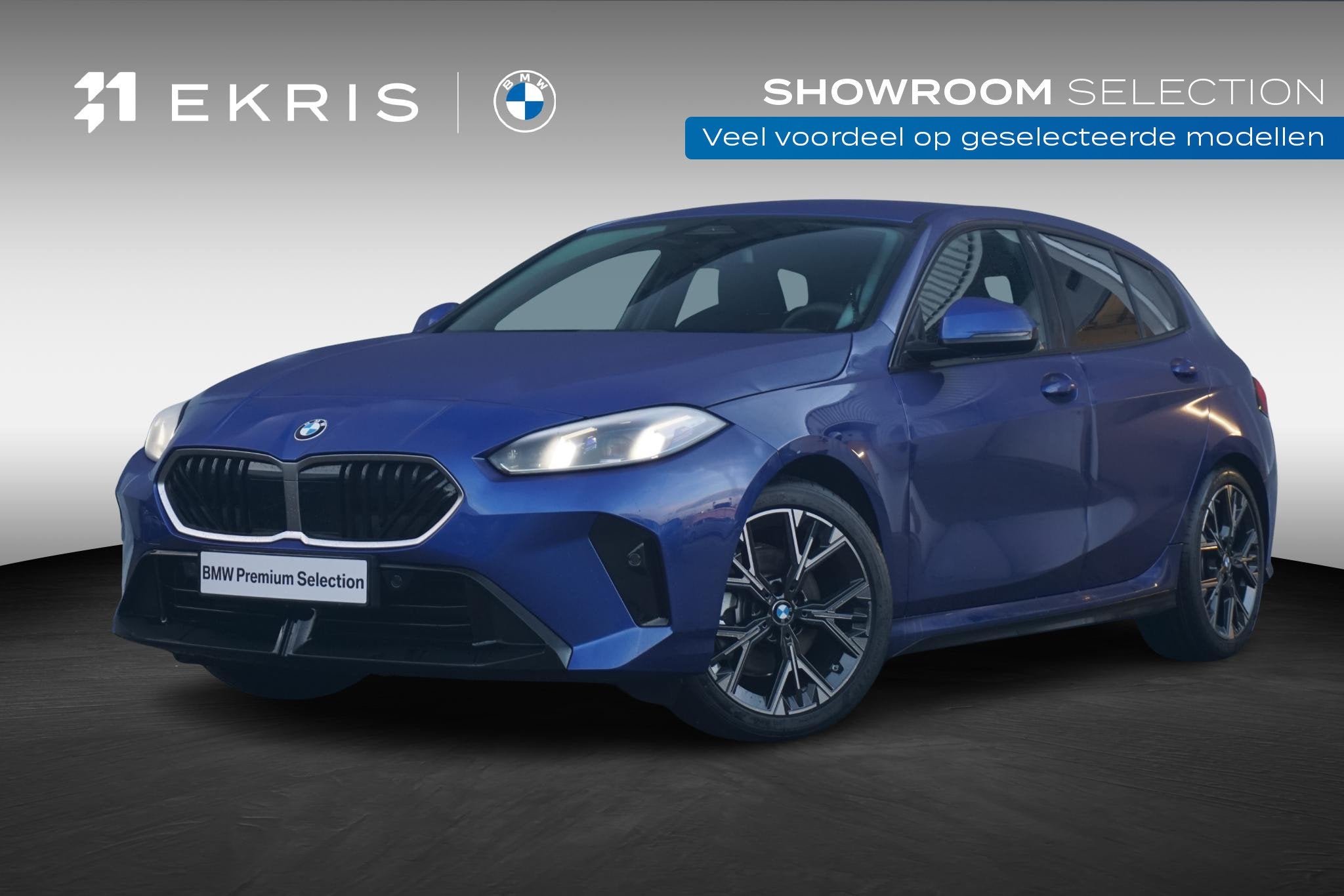 BMW 1 Serie 5-deurs 120 M Sport | Stoel & Stuurwielverwarmin, Automatische klimaatregeling, Blauw, Origineel Nederlands, Bedrijf