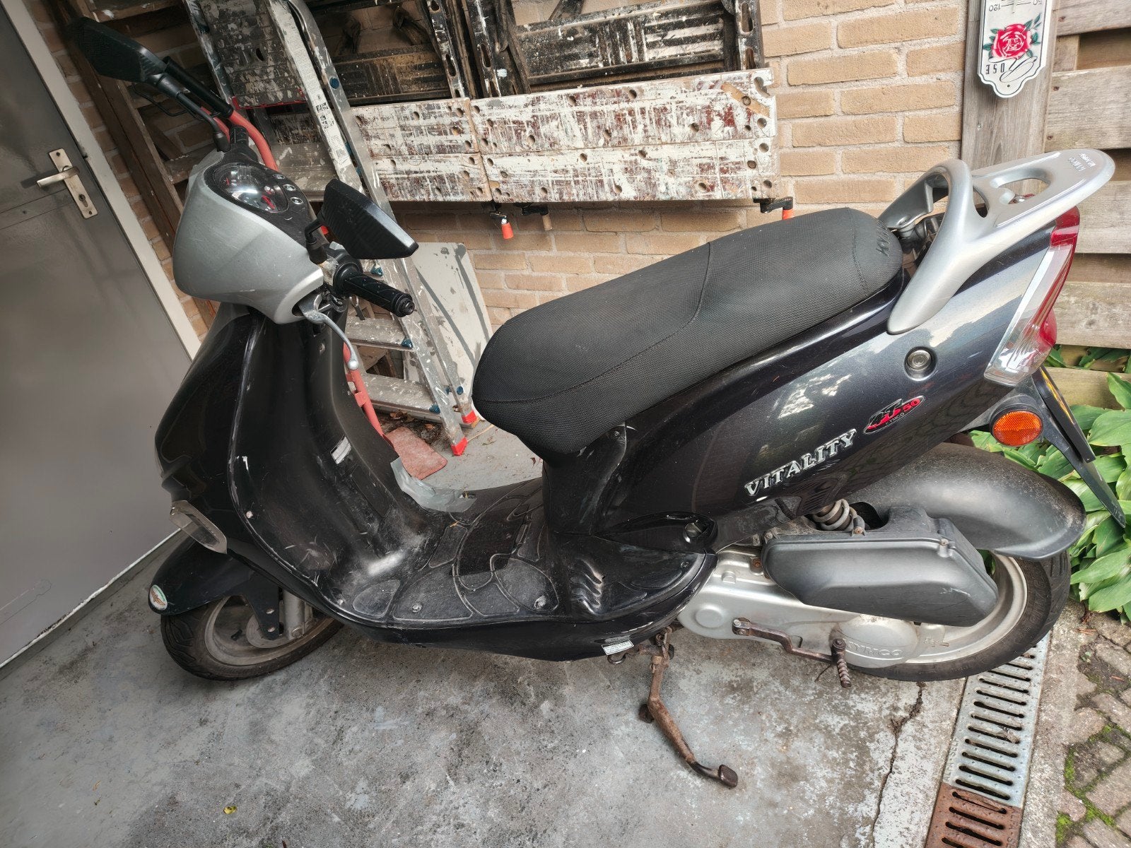 Kymco Vitality 50cc 4T opknap scooter, Ophalen, Gebruikt, Overige modellen, Maximaal 45 km/u