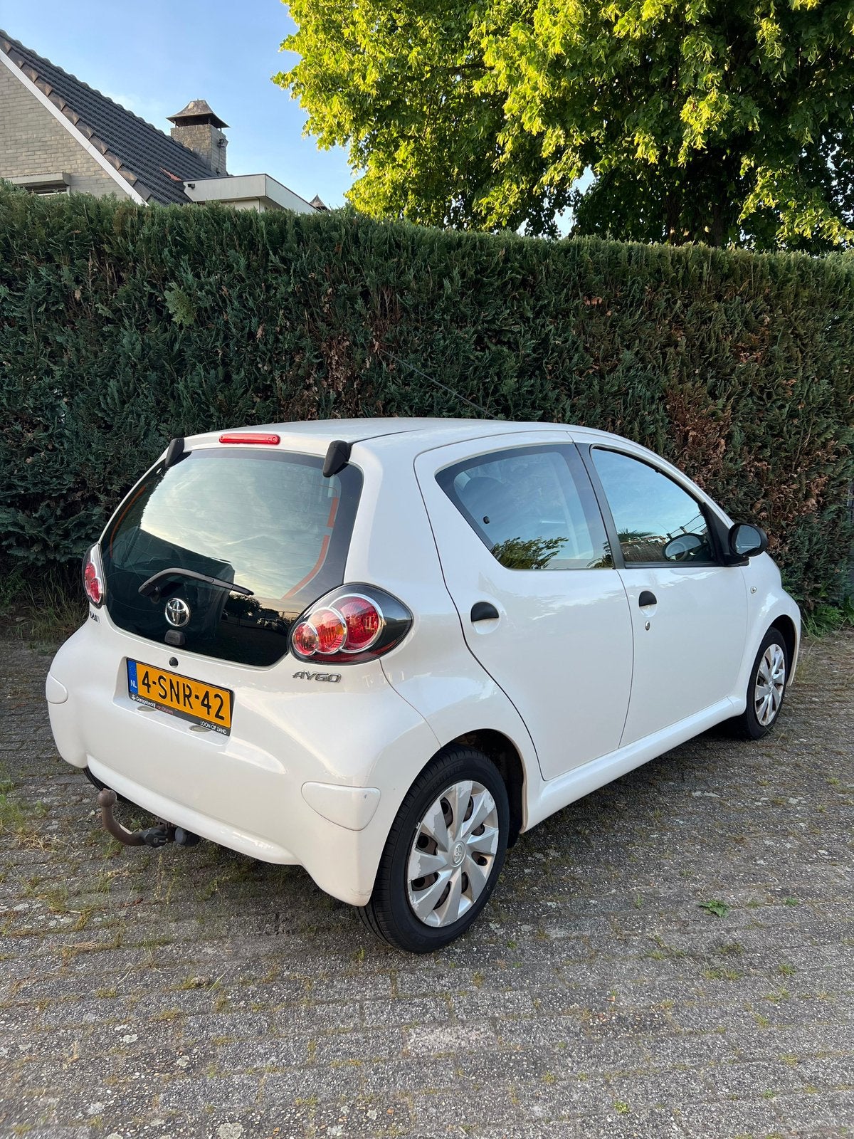 Toyota Aygo 1.0 12V Vvt-i 5DRS 2013 Wit, Voorwielaandrijving, 4 stoelen, Origineel Nederlands, Bedrijf