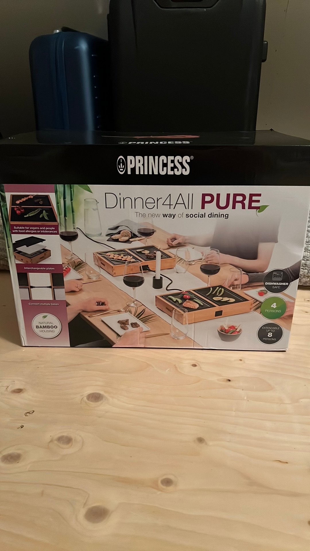 Diner 4all pure helemaal nieuw, Witgoed en Apparatuur, Gourmetstellen, Ophalen, Nieuw, 4 t/m 7 personen