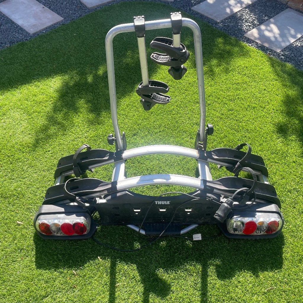 Thule fietsendrager  voor 2 elec fietsen igst, Gebruikt, Ophalen of Verzenden, 2 fietsen, Trekhaakdrager