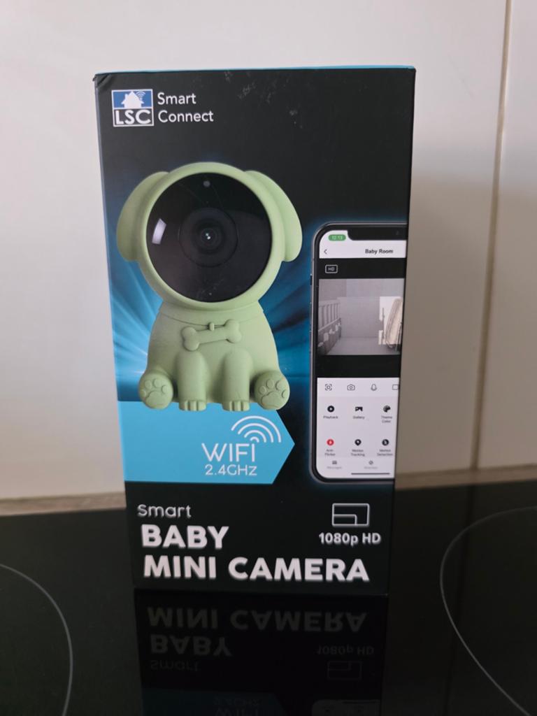 LSC Smart Connect babyfoon met camera - groen, Ophalen of Verzenden, Nieuw, 250 meter of meer, Camera