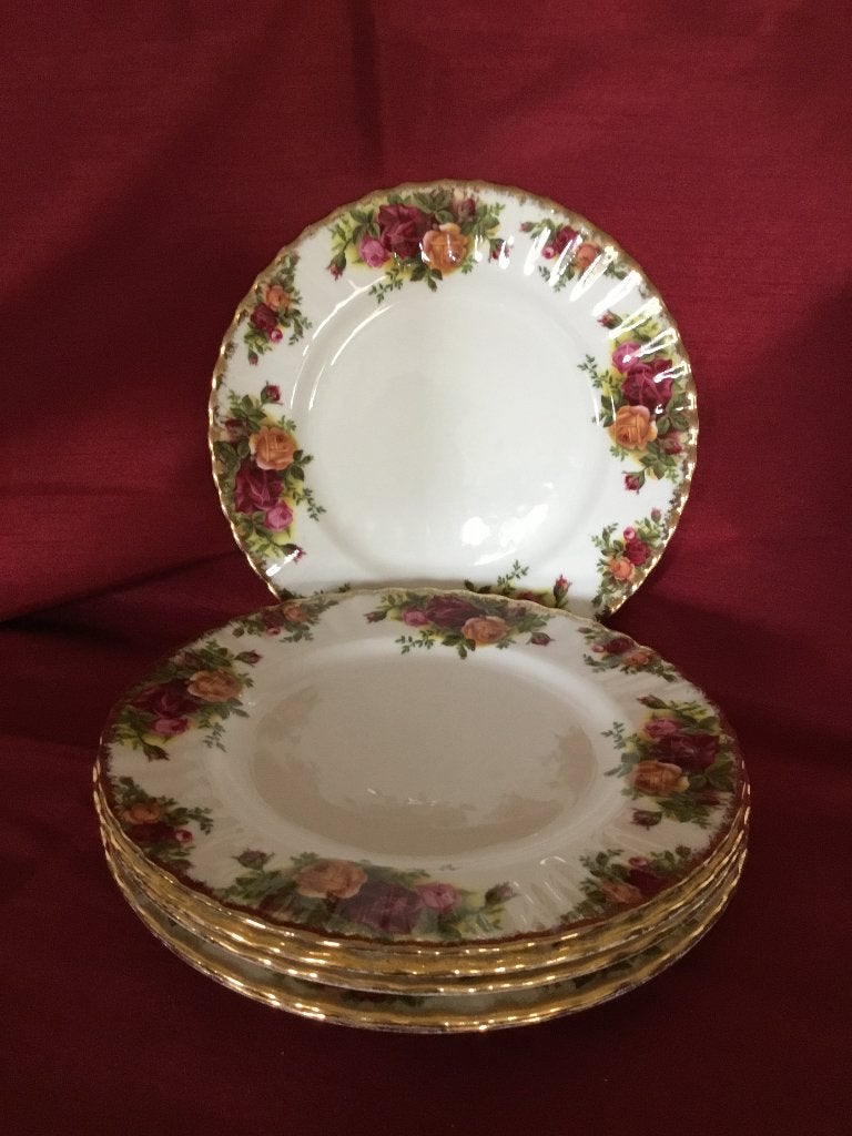 Royal Albert OLD COUNTRY ROSE ONTBIJTBORDEN per stuk, Ophalen of Verzenden