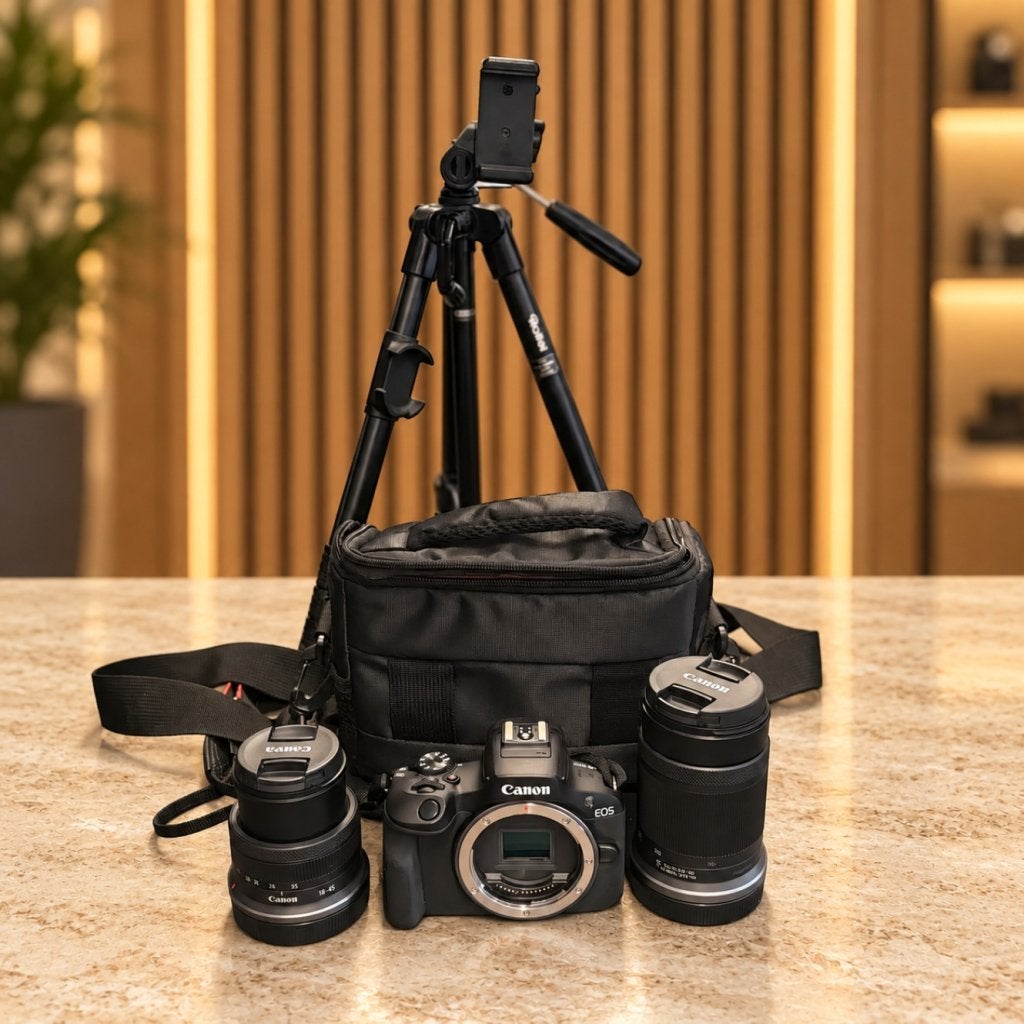 Foto 2 van CANON EOS R100 Spiegelreflex Camera - In Nette Staat