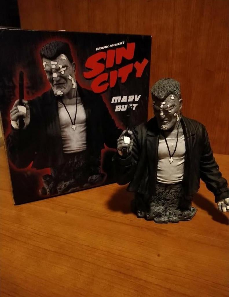 Sin City Marv Bust - Frank Miller's Collector's Item, Ophalen of Verzenden, Zo goed als nieuw