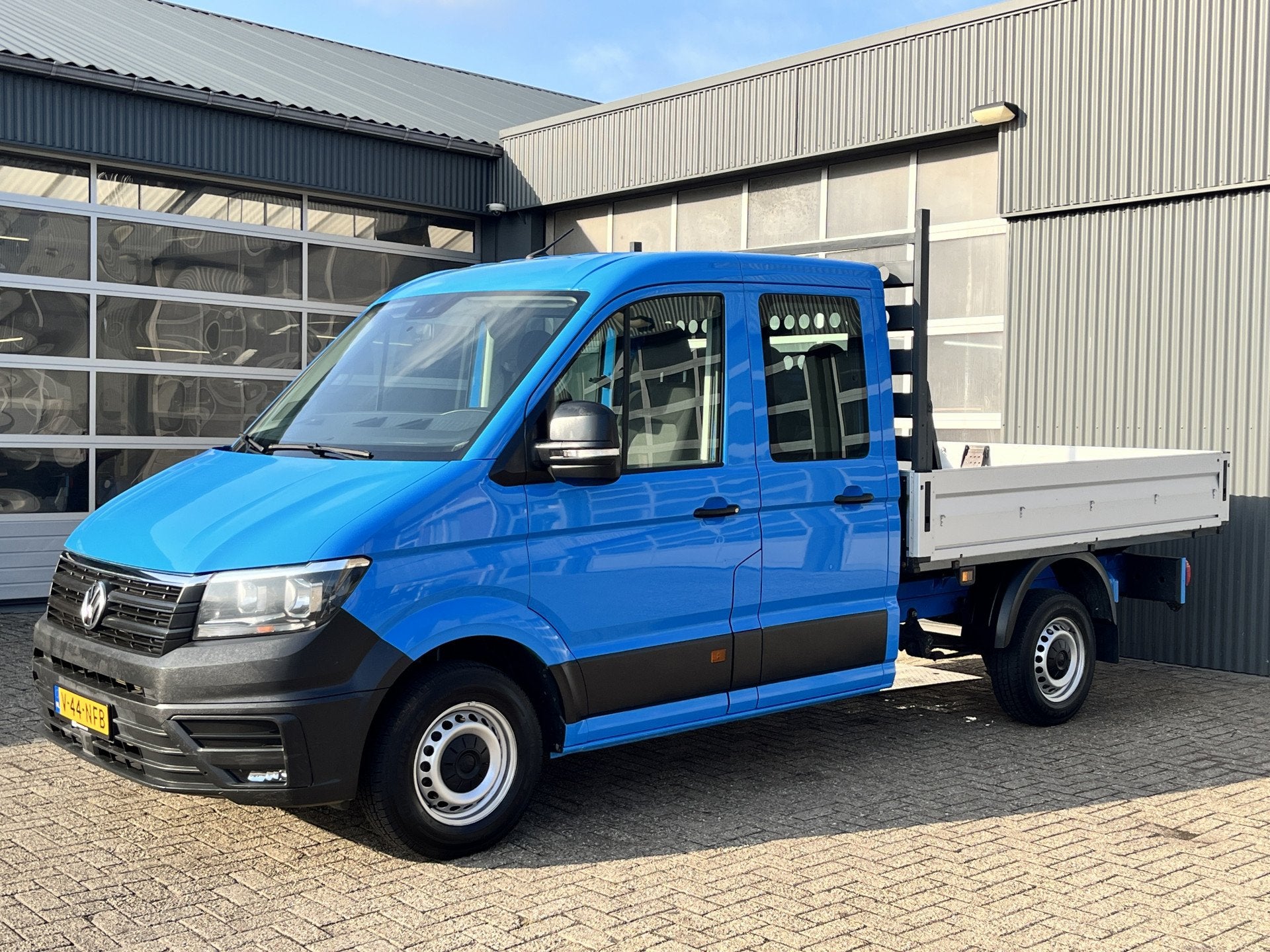 Volkswagen Crafter 35 2.0 TDI L3 DC Airco Cruise controle Eu, Auto's, Electronic Stability Program (ESP), Gebruikt, 4 cilinders