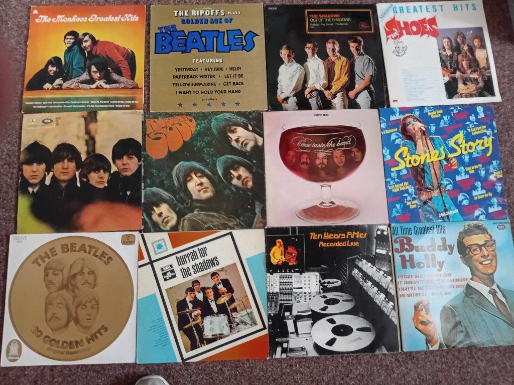 Partij vinyl, LP, Gebruikt, Pop, Ophalen of Verzenden