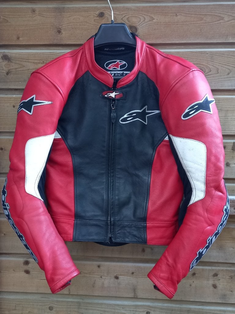 Alpinestars 2 delig combipak mt 48 rood zwart en beetje wit, Alpine Stars, Ophalen of Verzenden, Tweedehands, Heren