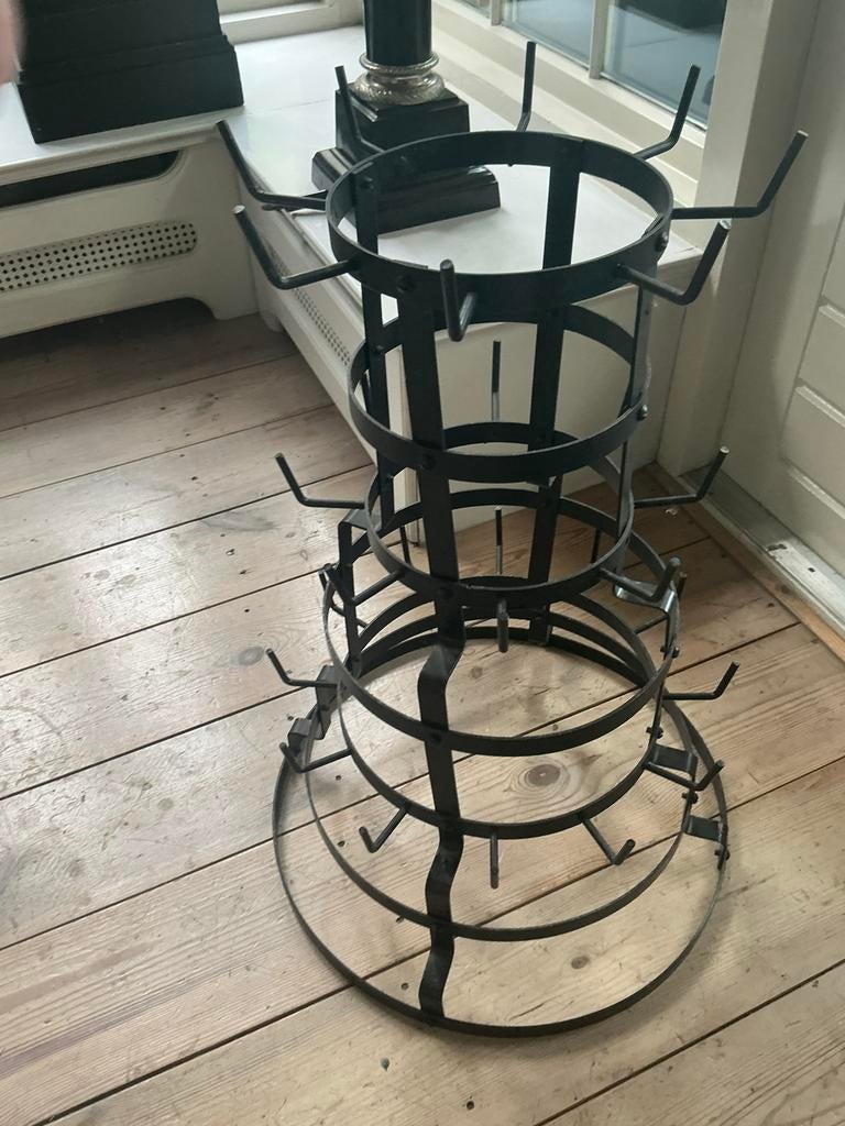 Hoog Frans flessen rek, Antiek en Kunst, Ophalen