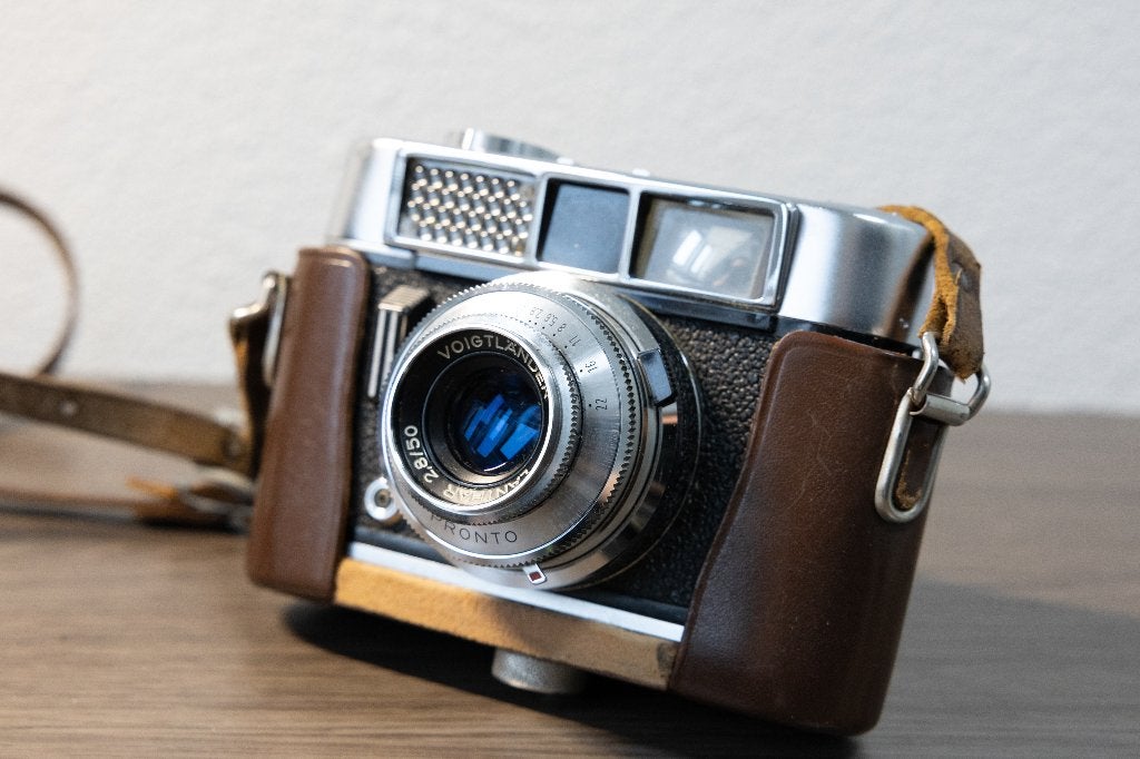 Voigtländer Vito CD, Ophalen of Verzenden, Gebruikt, Compact, Overige Merken