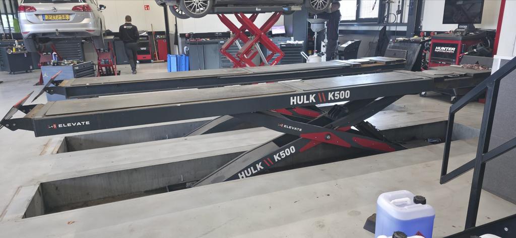 LV8 HULK K500 Schaarhefbrug - 5000 kg capaciteit, Auto diversen, Autogereedschap, Ophalen