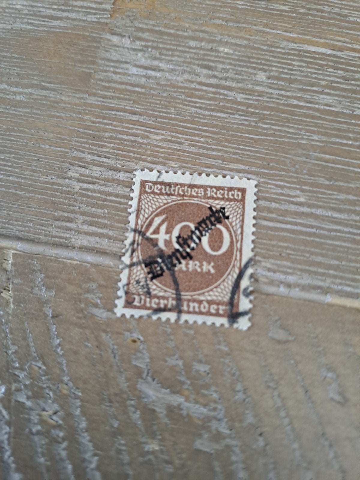 Duitse Rijk dienstmarken mi. 80, Postzegels en Munten, Ophalen of Verzenden, Duitse Keizerrijk