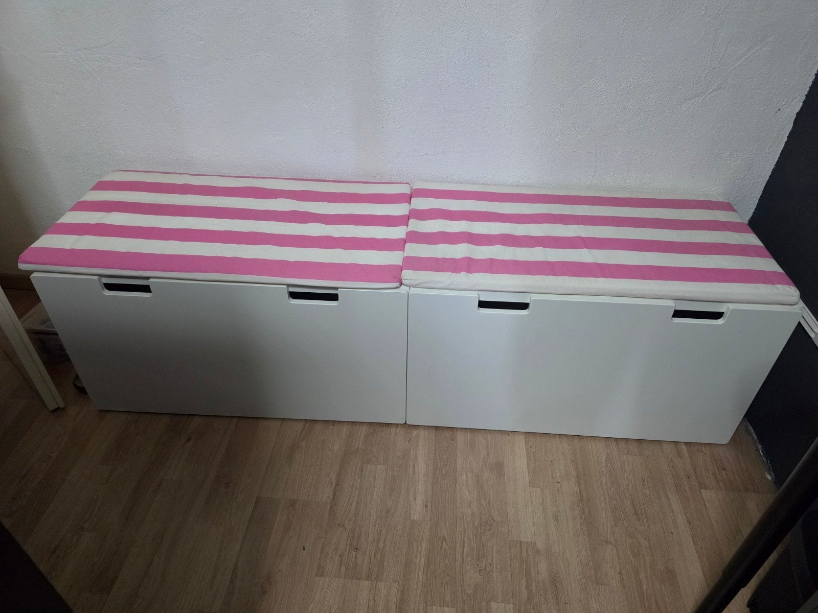 2x IKEA smastad/stuva opbergbank, Ophalen, Gebruikt, Modern, Speels, Minder dan 75 cm
