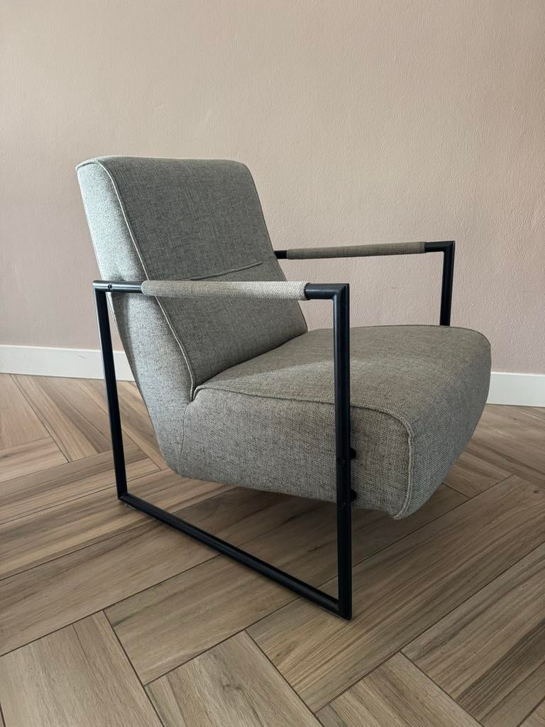 2x Xooon Fauteuil Stoelen - Zeer Goede Staat, Ophalen, Minder dan 75 cm, Zo goed als nieuw, Stof
