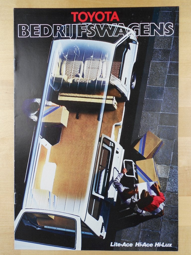 Toyota HiLux HiAce LiteAce Brochure ca 1980, Toyota, Ophalen of Verzenden, Zo goed als nieuw, Toyota