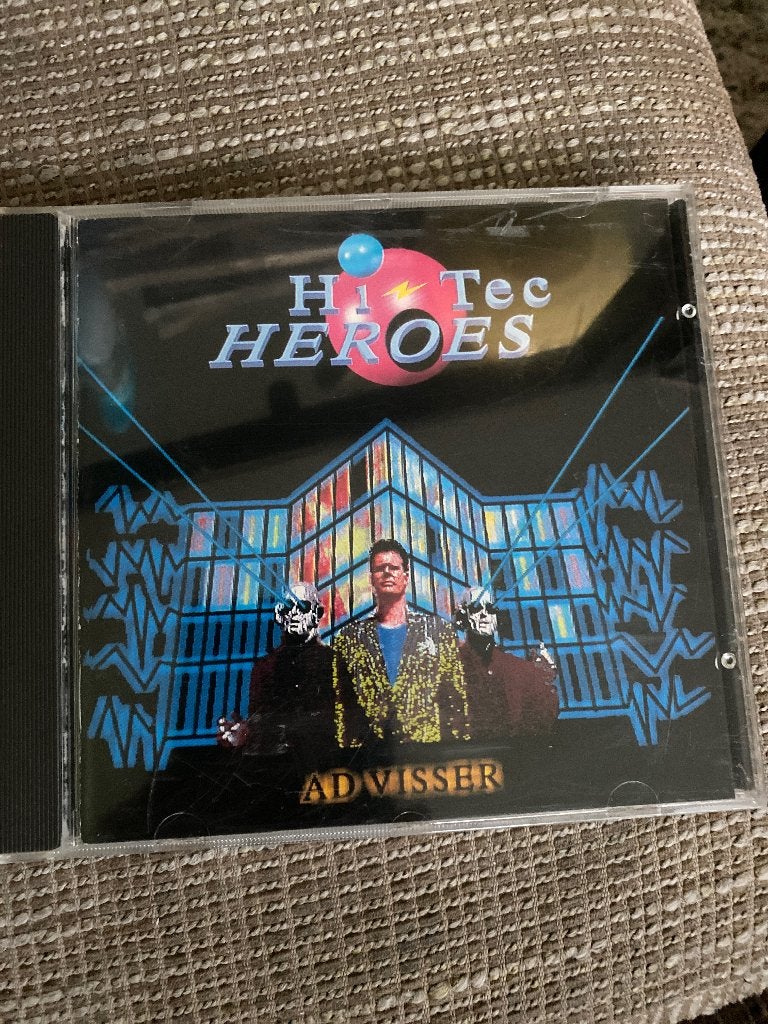 Ad Visser - Hi-Tec Heroes CD (1987), Ophalen of Verzenden, Zo goed als nieuw, Elektronisch, Inclusief doosje