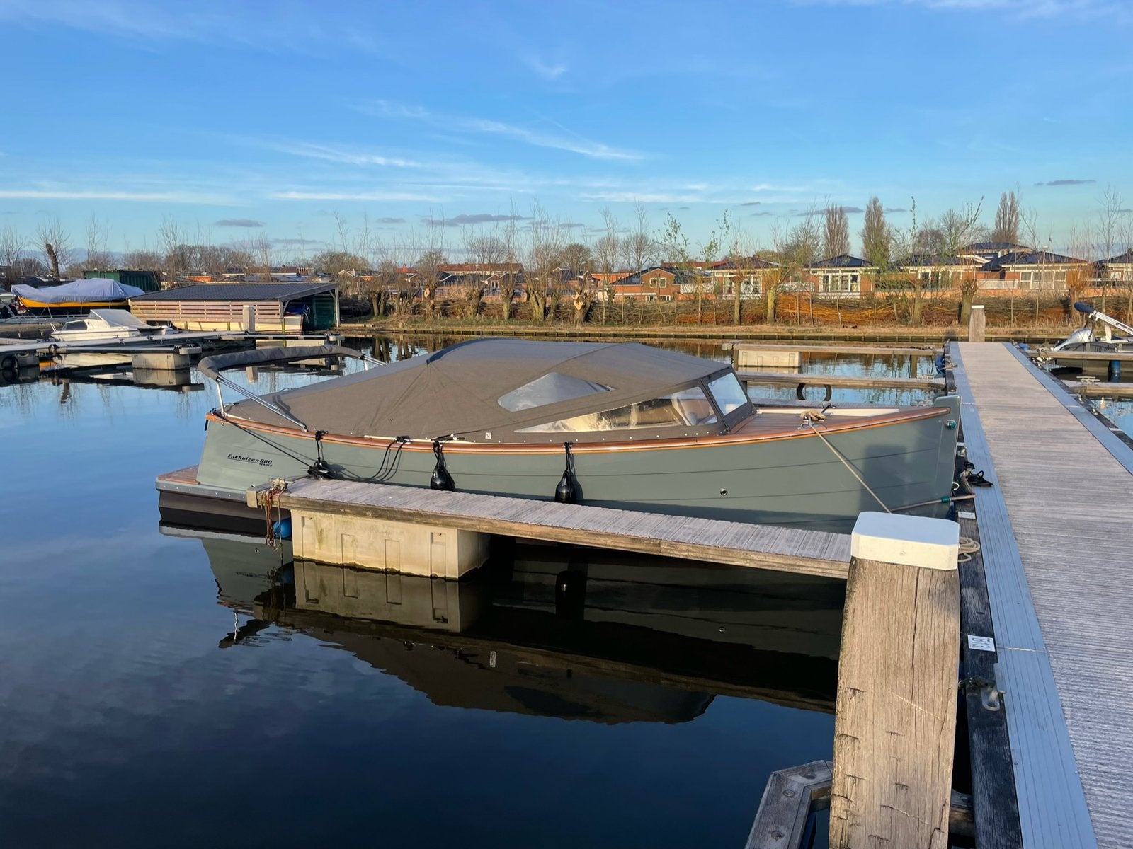 Enkhuizen 680 (2024) | Vetus 52 PK | Teakhout | Trailer, Watersport en Boten, Sloepen, Tender, Binnenboordmotor, Diesel, Zo goed als nieuw