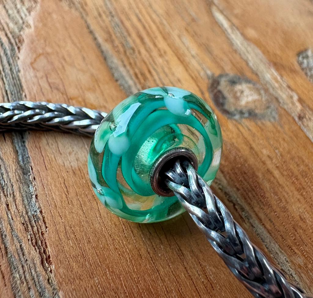 Trollbeads Limited Abrikozen Bloesem NIEUW, Verzenden, Nieuw, Zilver, Trollbeads