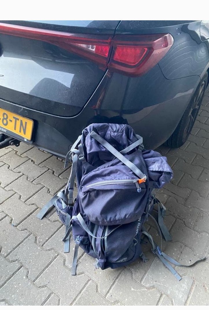 Backpack lowe alpine alpamayo nd 55 75 blauw, Ophalen, Zo goed als nieuw, Rugzak