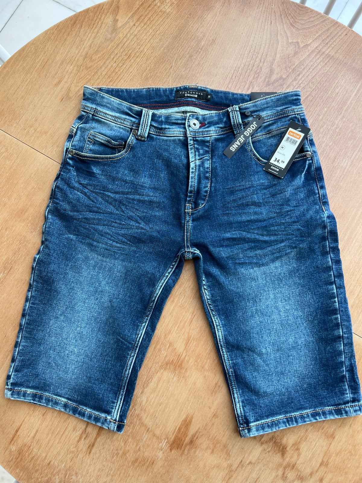 Ter Stal korte broek Maat M Nieuw, Kleding | Heren, Ophalen of Verzenden, Nieuw, Blauw, Overige jeansmaten