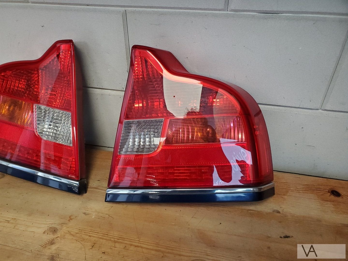 Volvo S80 2003 tot 2006 achterlicht FACELIFT blauw LINKS, Gebruikt, -, -, Ophalen of Verzenden