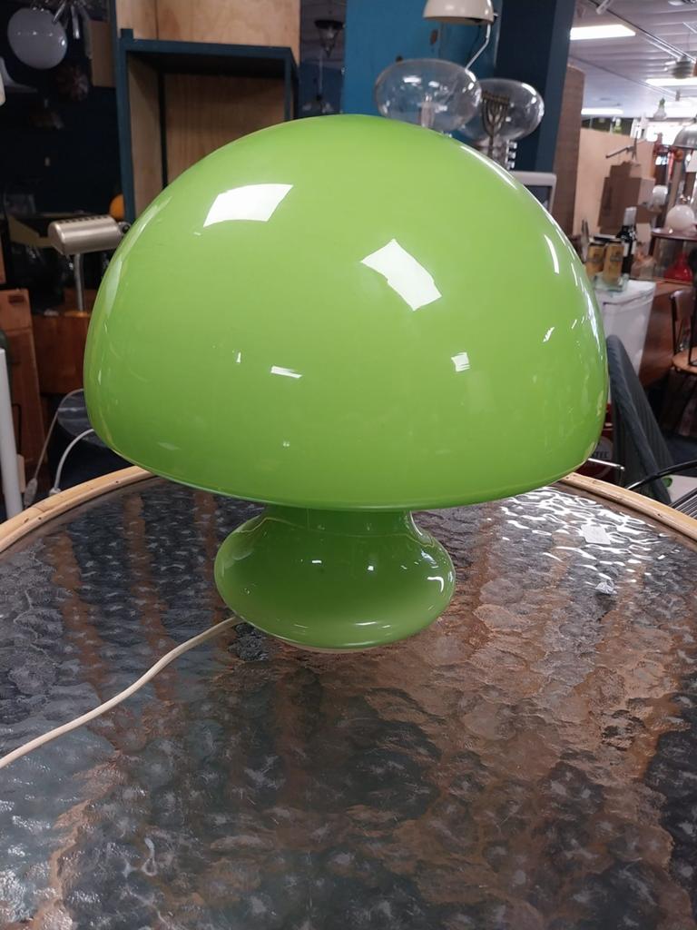 Murano paddenstoel tafellamp, Ophalen, Zo goed als nieuw, Glas, Minder dan 50 cm