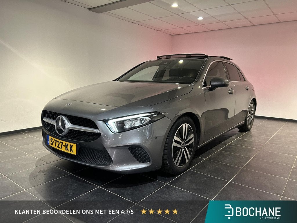Mercedes-Benz A-klasse 180 Luxury Line | Panoramadak | Leder, Auto's, 136 pk, Gebruikt, 4 cilinders, Origineel Nederlands