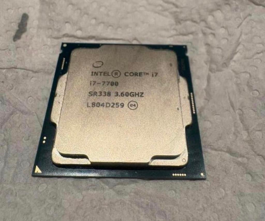 Intel Core i7-7700 CPU Processor - Nog 2 op voorraad!, Ophalen of Verzenden, Zo goed als nieuw, 4-core, 3 tot 4 Ghz