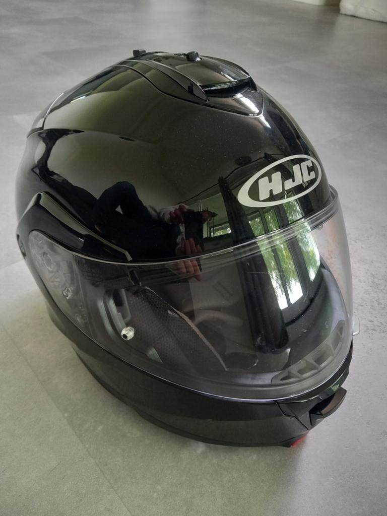 HJC IS-max || inclusief sena smh5-fm, HJC, Ophalen of Verzenden, Integraalhelm, S