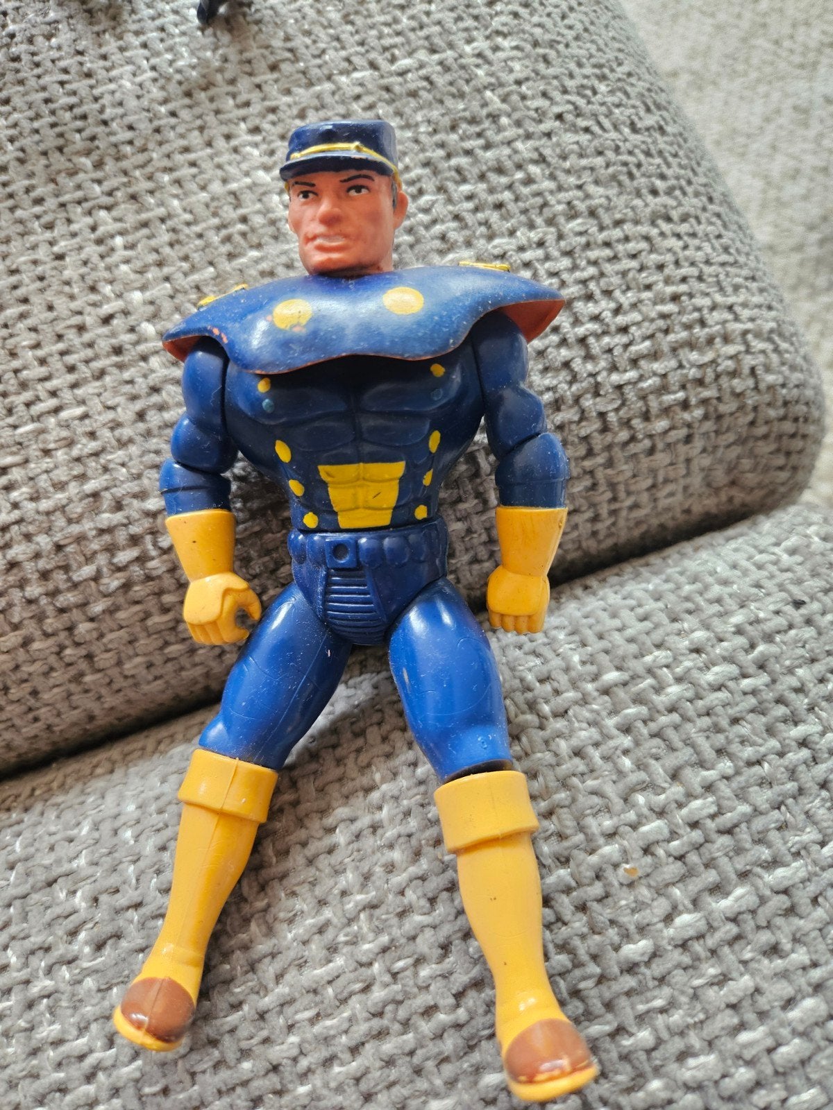MOTU KO X-CHANGERS COSMIC COWBOYS SGT. ALPHA CODY 1980s ACAM, Verzamelen, Poppetjes en Figuurtjes, Gebruikt, Ophalen of Verzenden