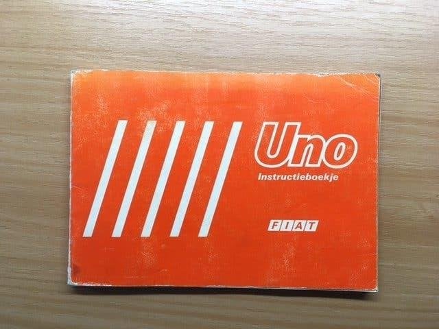 Fiat Uno Instructieboekje - Origineel  1983, Ophalen of Verzenden