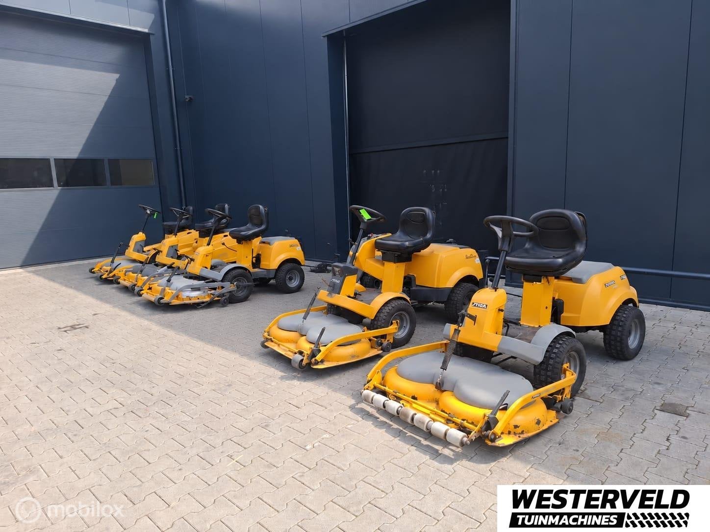 Partij Stiga Park / Villa zitmaaiers 5 stuks export, Gebruikt, Info@westerveldtuinmachines.nl, Handelsplein, Stiga