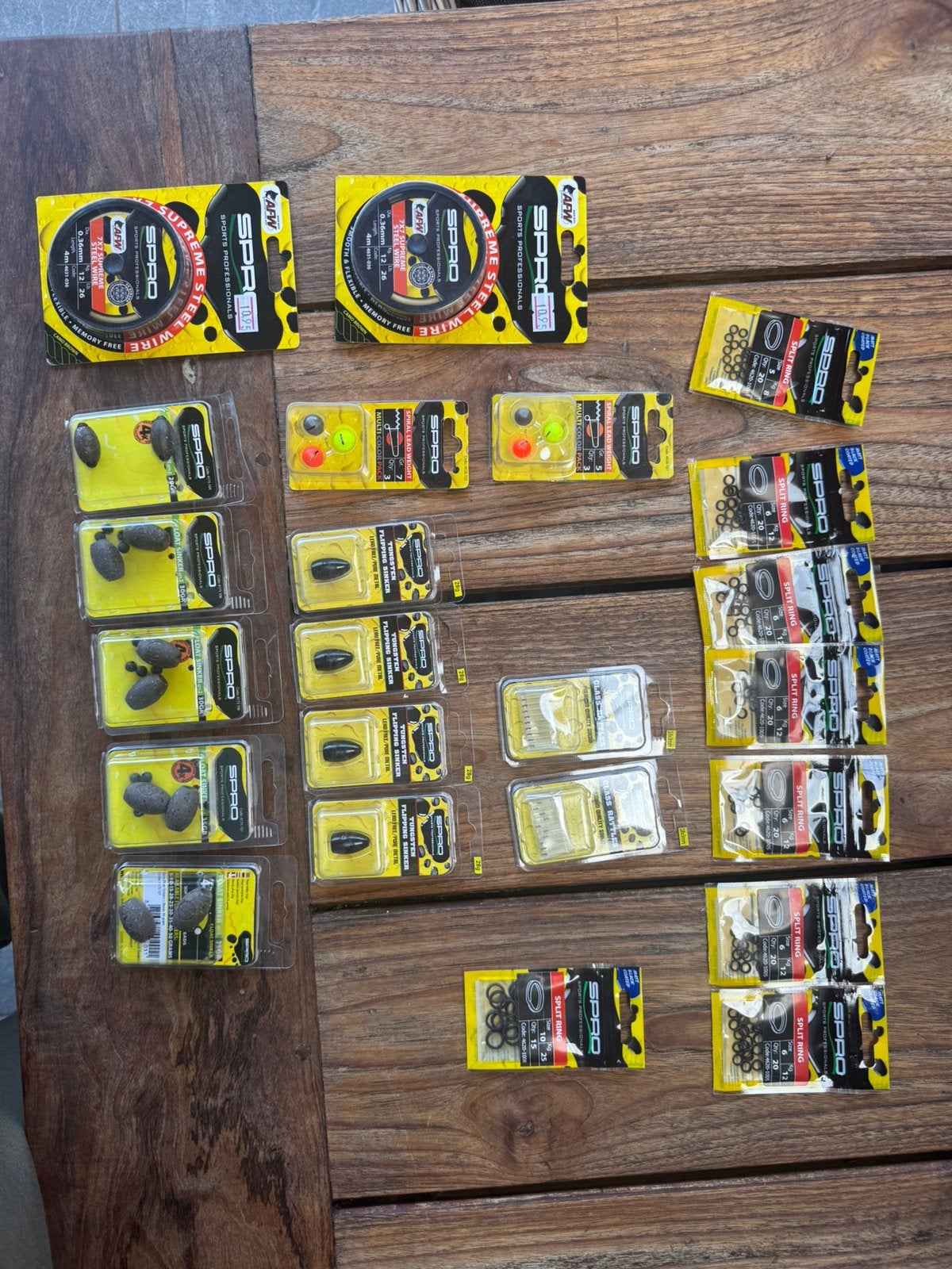een mooi spro pakket met div roofvis materialen, Watersport en Boten, Ophalen of Verzenden, Nieuw, Complete set