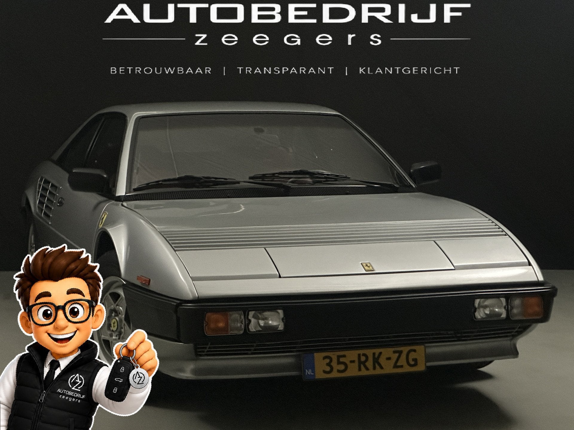 Ferrari Mondial 8 2+2 *Quattrovalvole*SUPER STAAT*, Auto's, Ferrari, Gebruikt, 8 cilinders, Bedrijf, 2927 cc