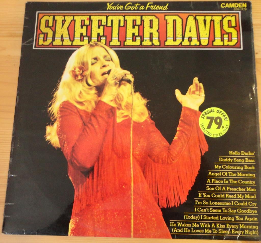 Skeeter Davis - You're got a friend (LP, Cd's en Dvd's, Vinyl | Pop, Ophalen of Verzenden, Gebruikt, 12 inch