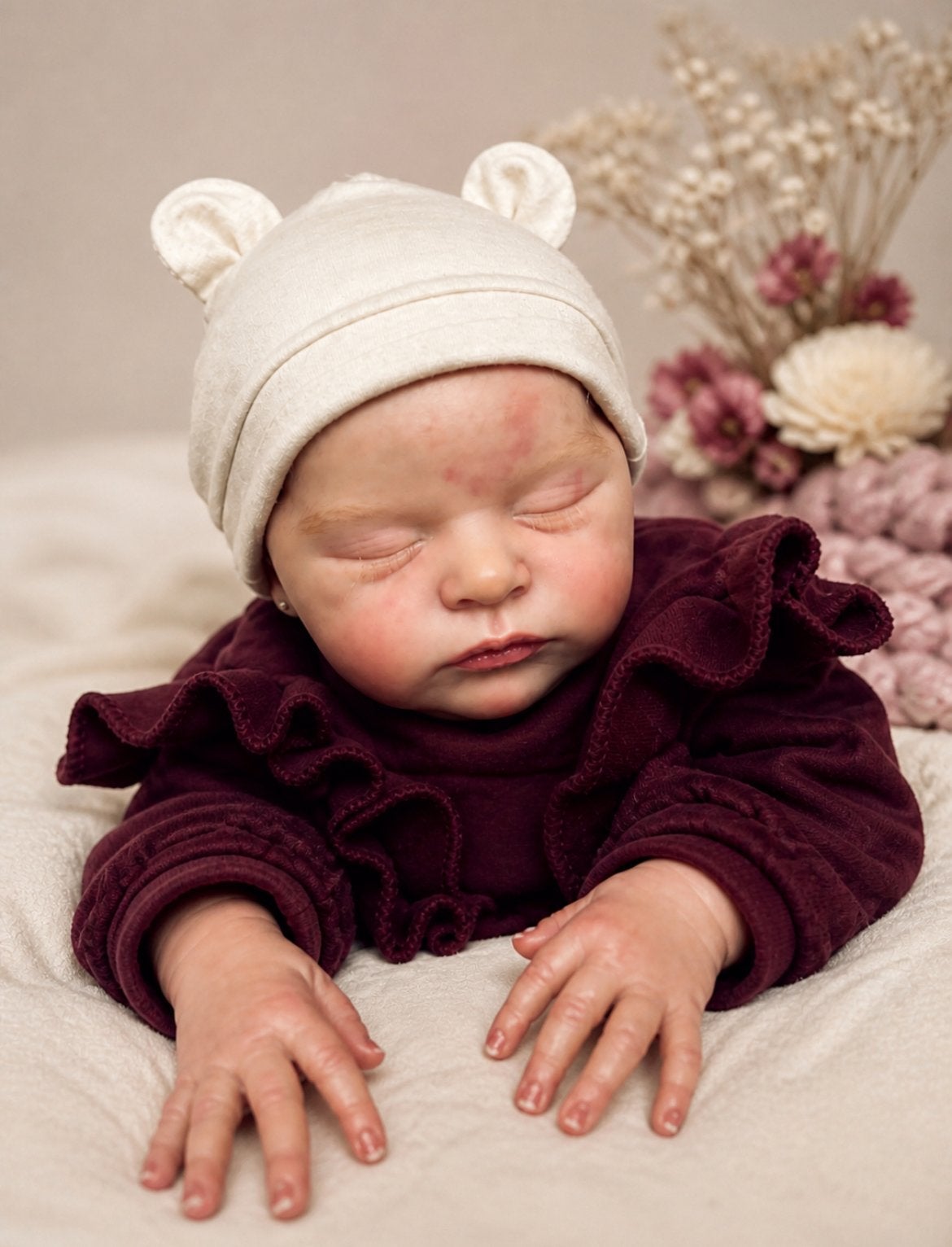 Reborn babypop Laura, Ophalen, Zo goed als nieuw, Babypop