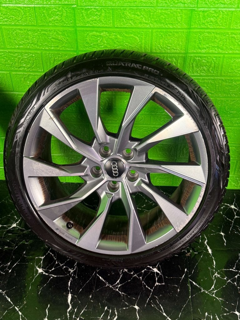 Originele Audi A4 S4 velgen 19" 5x112 Turbine all-season 8mm, Banden en Velgen, Niet ingevuld, Ophalen of Verzenden, All Season