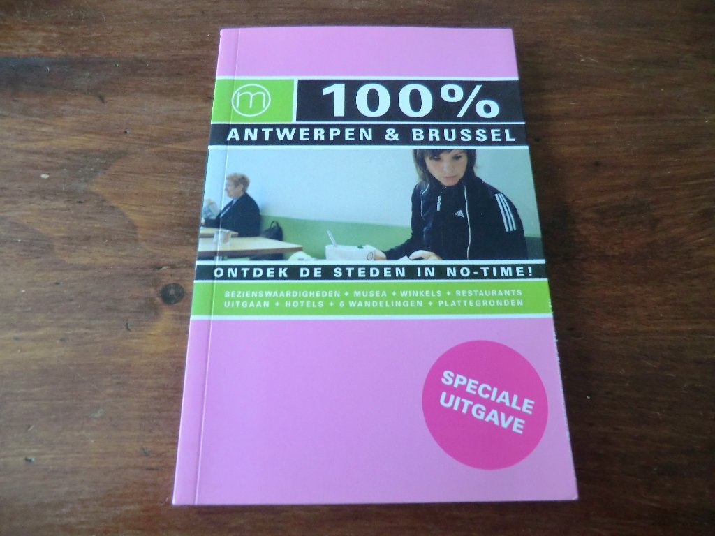reisgids - 100% Antwerpen & Brussel (2006) - 4 wandelingen, Overige merken, Ophalen of Verzenden, Zo goed als nieuw, Reisgids of -boek