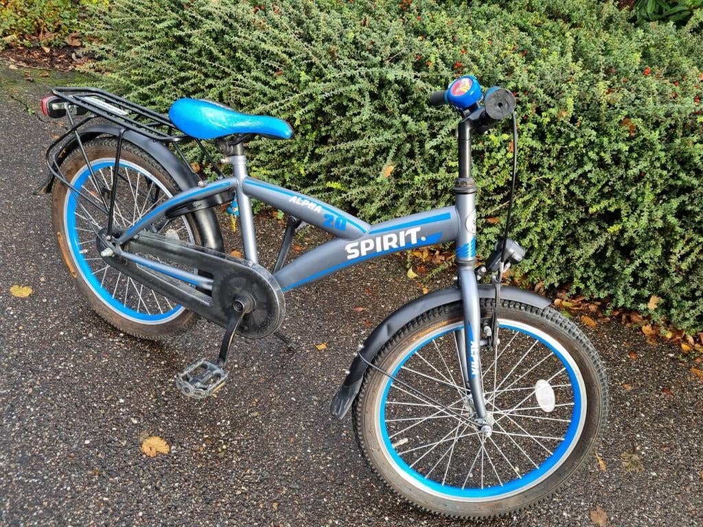 Stoere jongensfiets Spirit Alpha 20 inch, Ophalen, Gebruikt, Terugtraprem, Overige merken