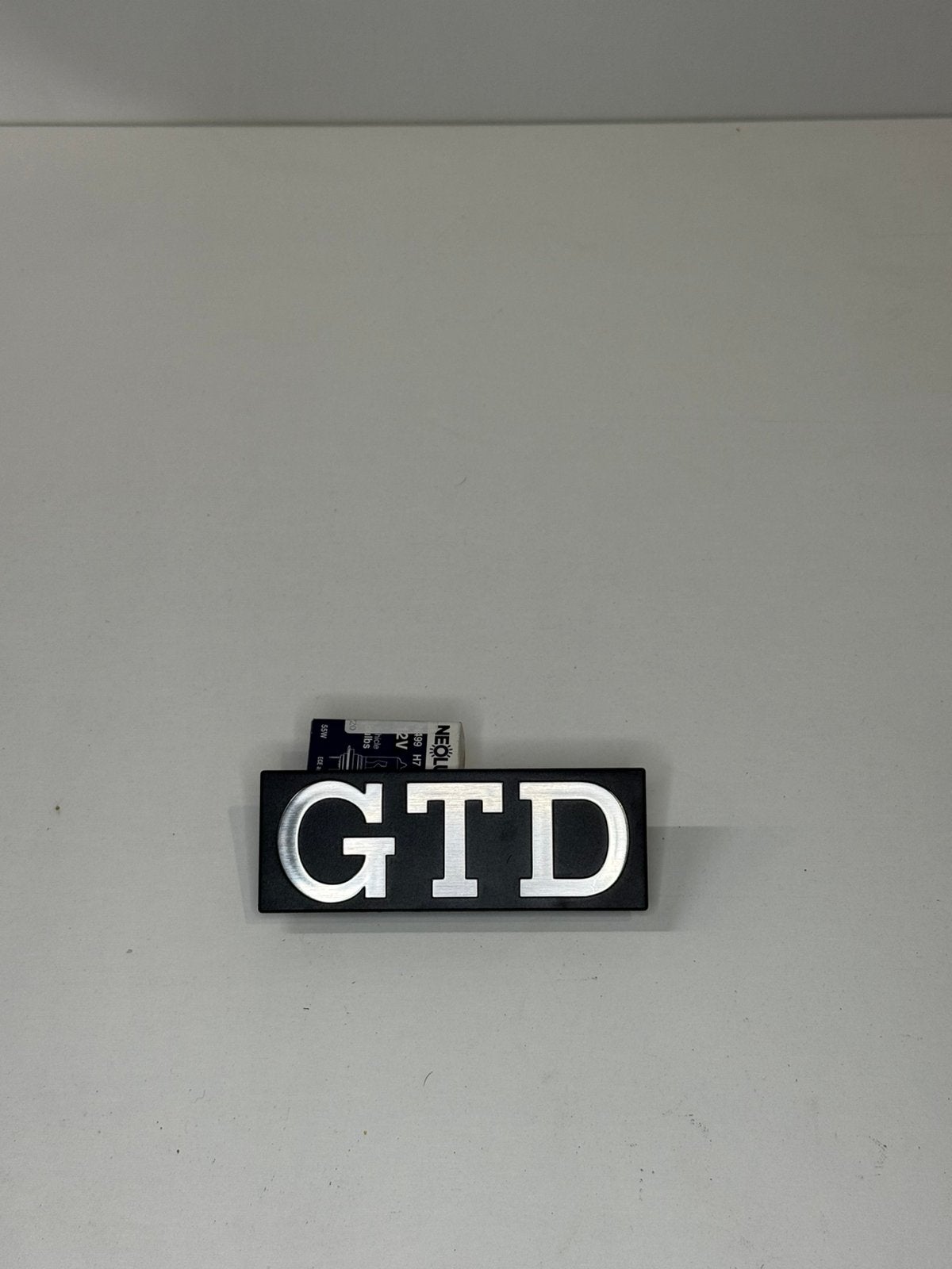 NOS Volkswagen Golf 1 GTD embleem –Origineel OEM, Ophalen, Nieuw, Volkswagen