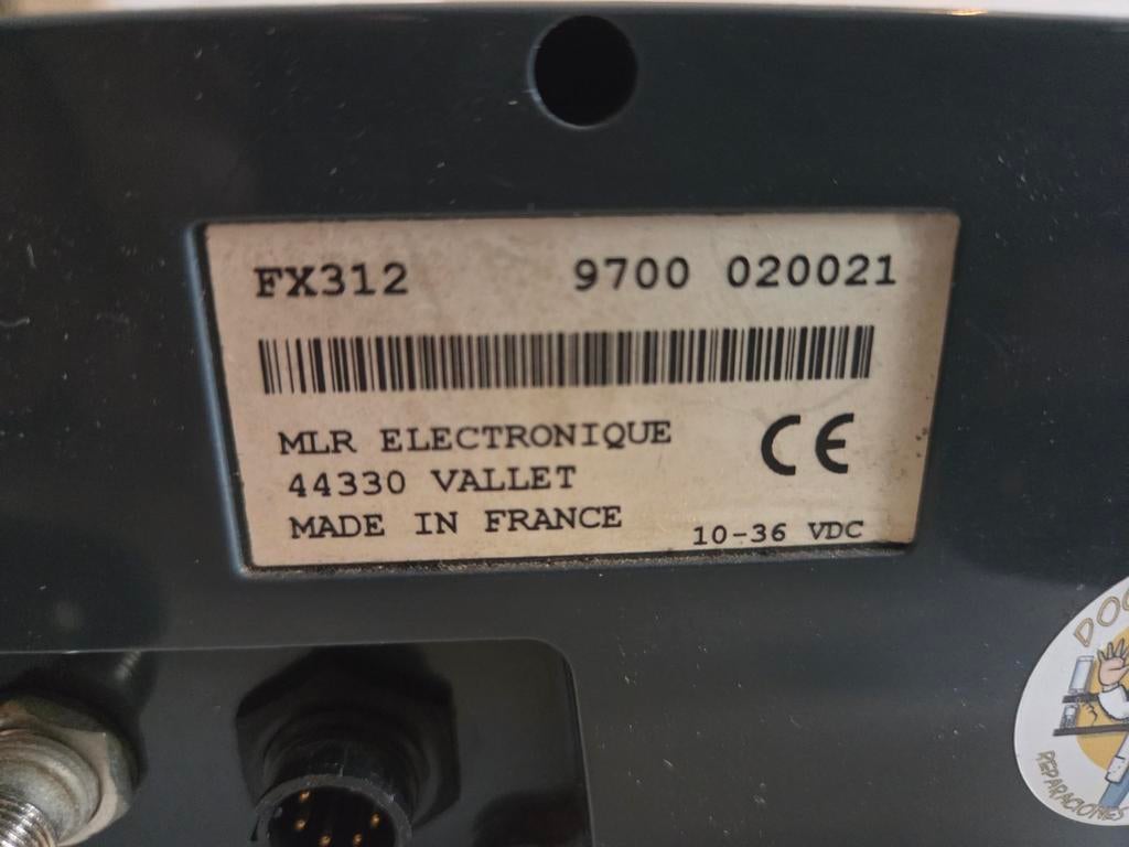 Gps plotter voor boot, MLR FX312, Watersport en Boten, Ophalen of Verzenden, Gebruikt, Zeilboot of Motorboot