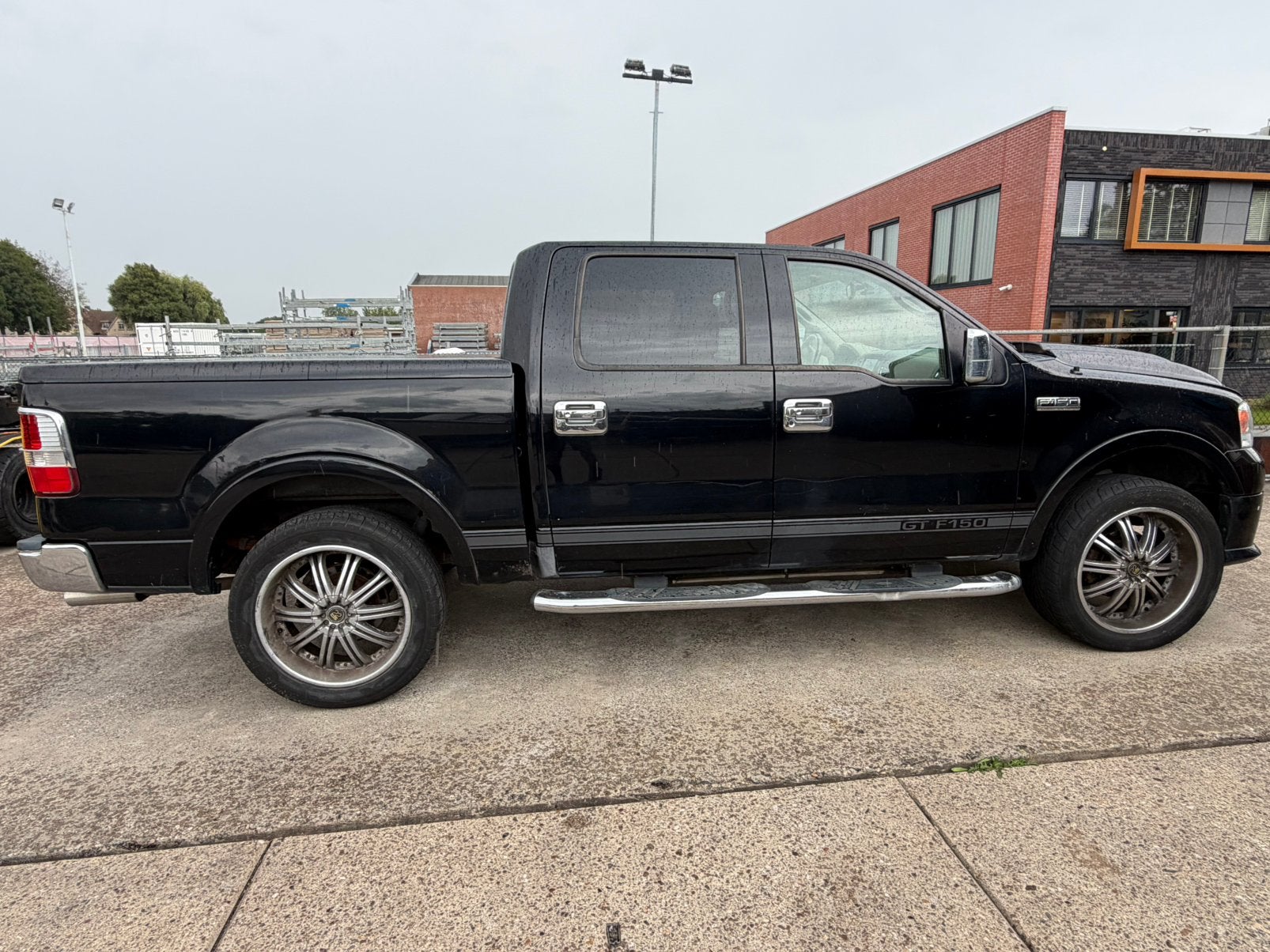 Ford F150 Lariat 5.4 Triton V8 Benzine LPG Pickup Youngtimer, Auto's, Automaat, 5400 cc, F-150, Zwart