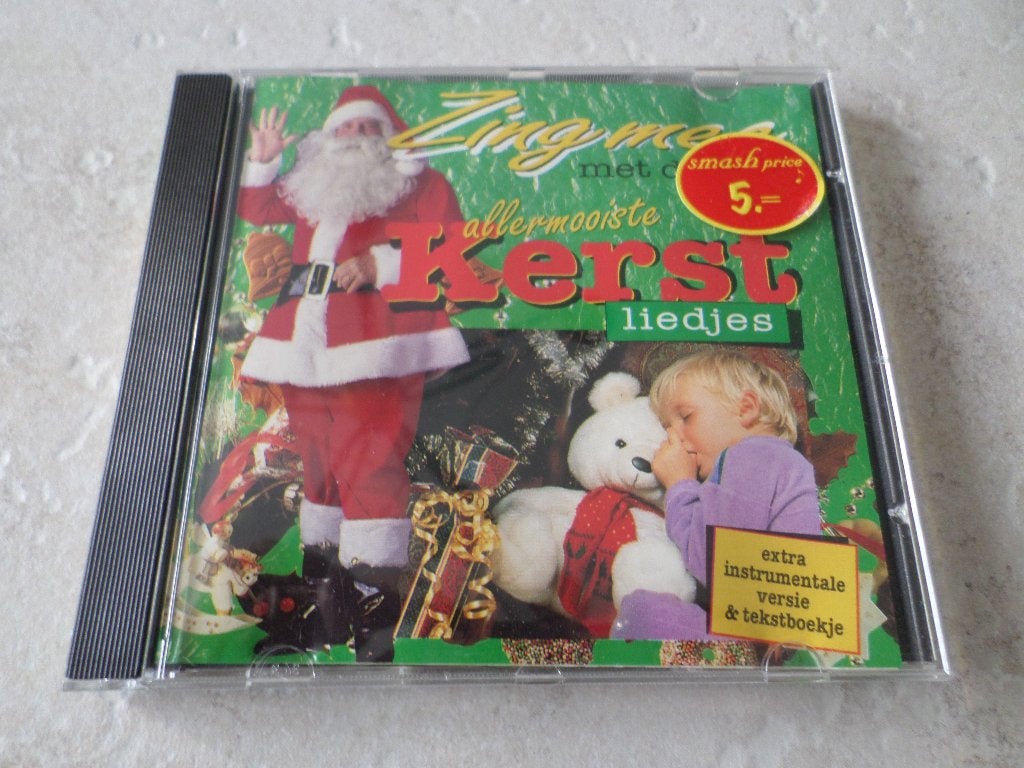 Zing Mee Met De Allermooiste Kerstliedjes CD + Instrumentaal, Kerst, Ophalen of Verzenden, Zo goed als nieuw, Eerste persing