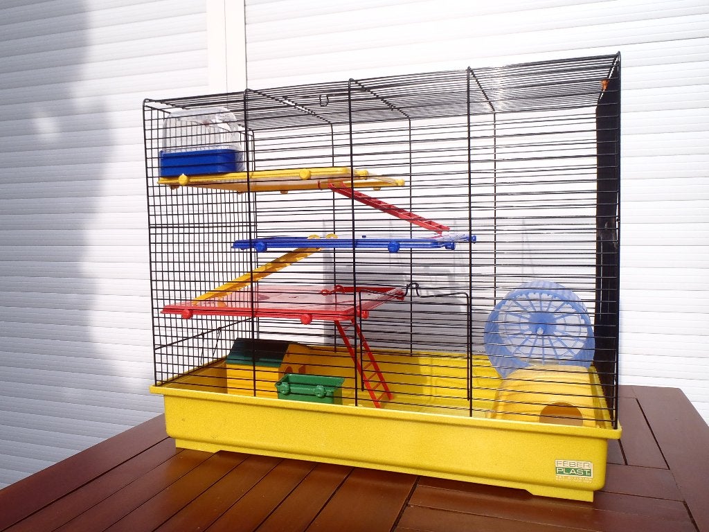hamsterkooi, Dieren en Toebehoren, Gebruikt, Minder dan 75 cm, Ophalen, Minder dan 60 cm