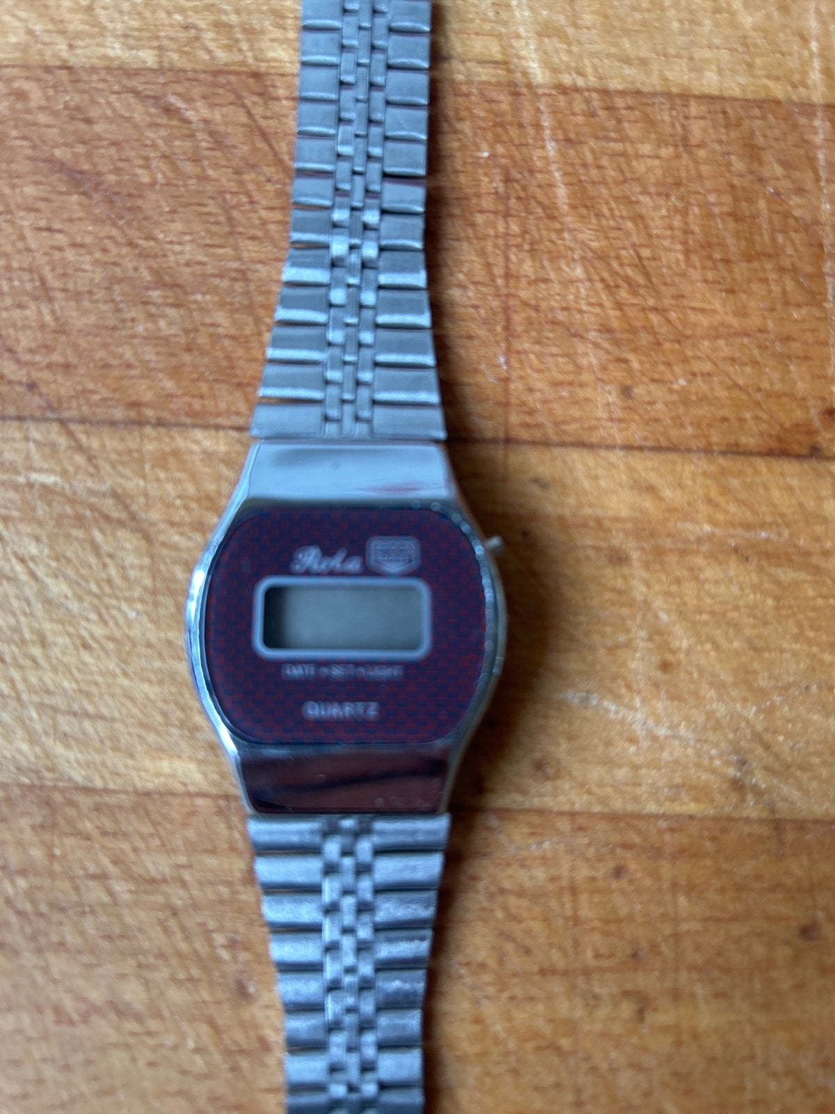 Vintage Rola Quartz Horloge - Jaren '80 Stijl, Overige merken, Gebruikt, Staal, Polshorloge